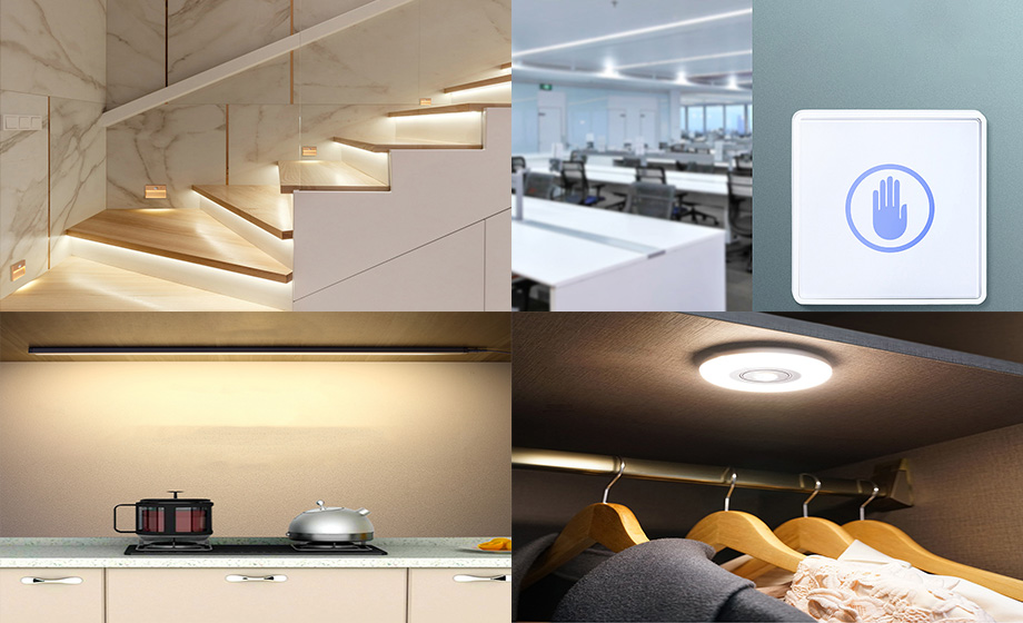 低成本新型微波雷達感應模塊人體檢測智能感應開關的類型 低成本新型微波雷達感應模塊人體檢測智能感應開關的類型