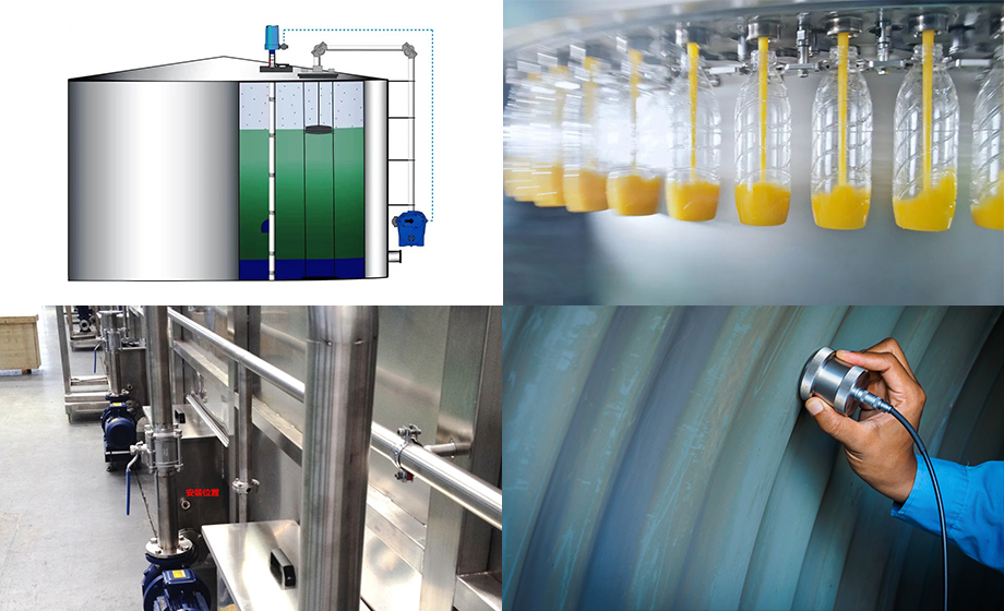 雷達模組液位檢測/物位監測/材料檢測實時反饋狀態