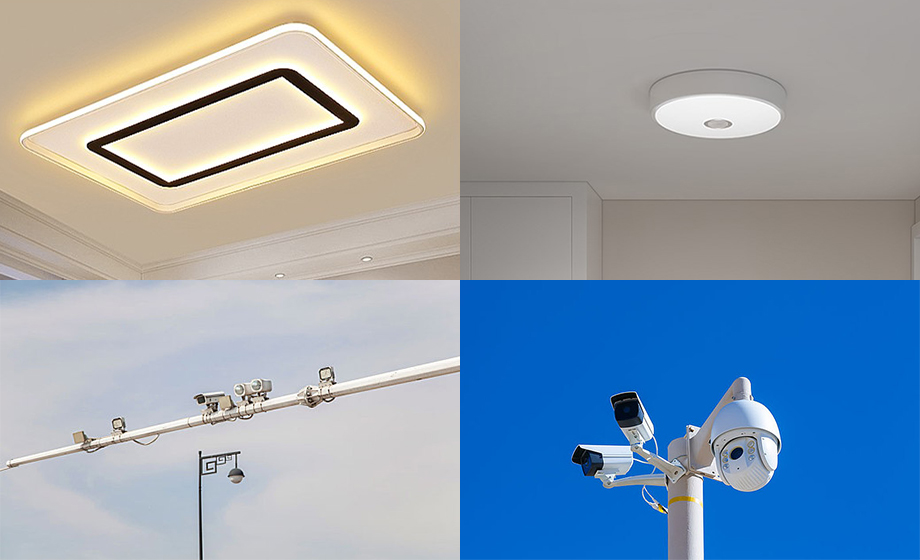 吸頂燈微波雷達模塊智能照明雷達感應監控 吸頂燈微波雷達模塊智能照明雷達感應監控