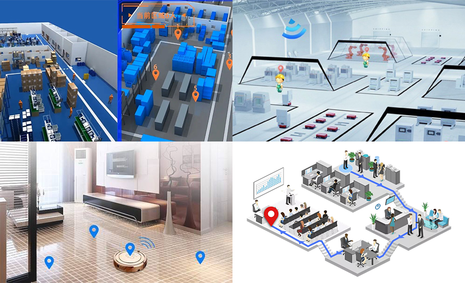 UWB module indoor positioning personnel positioning system