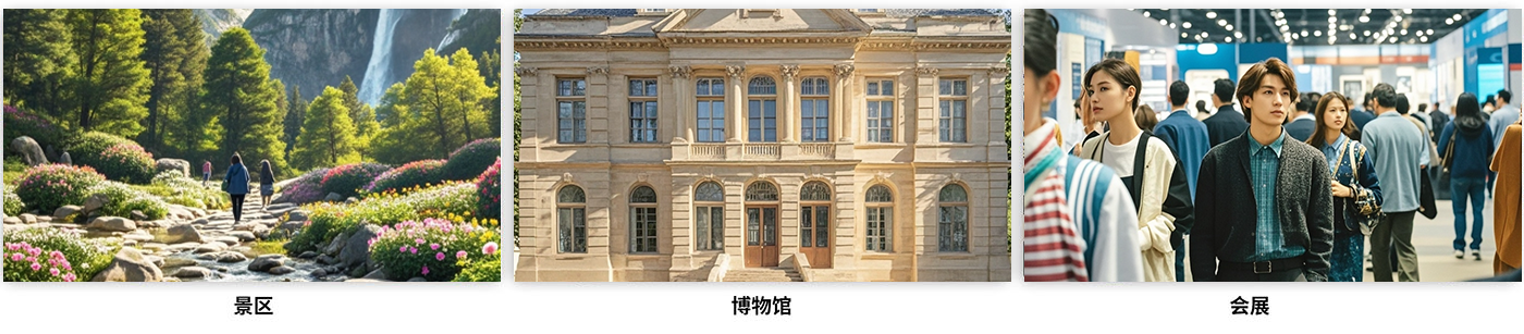 智慧文旅-超寬帶技術uwb博物館定位展會uwb高精度定位系統助力文化和旅游智慧生長景區/展會/博物館/游樂場